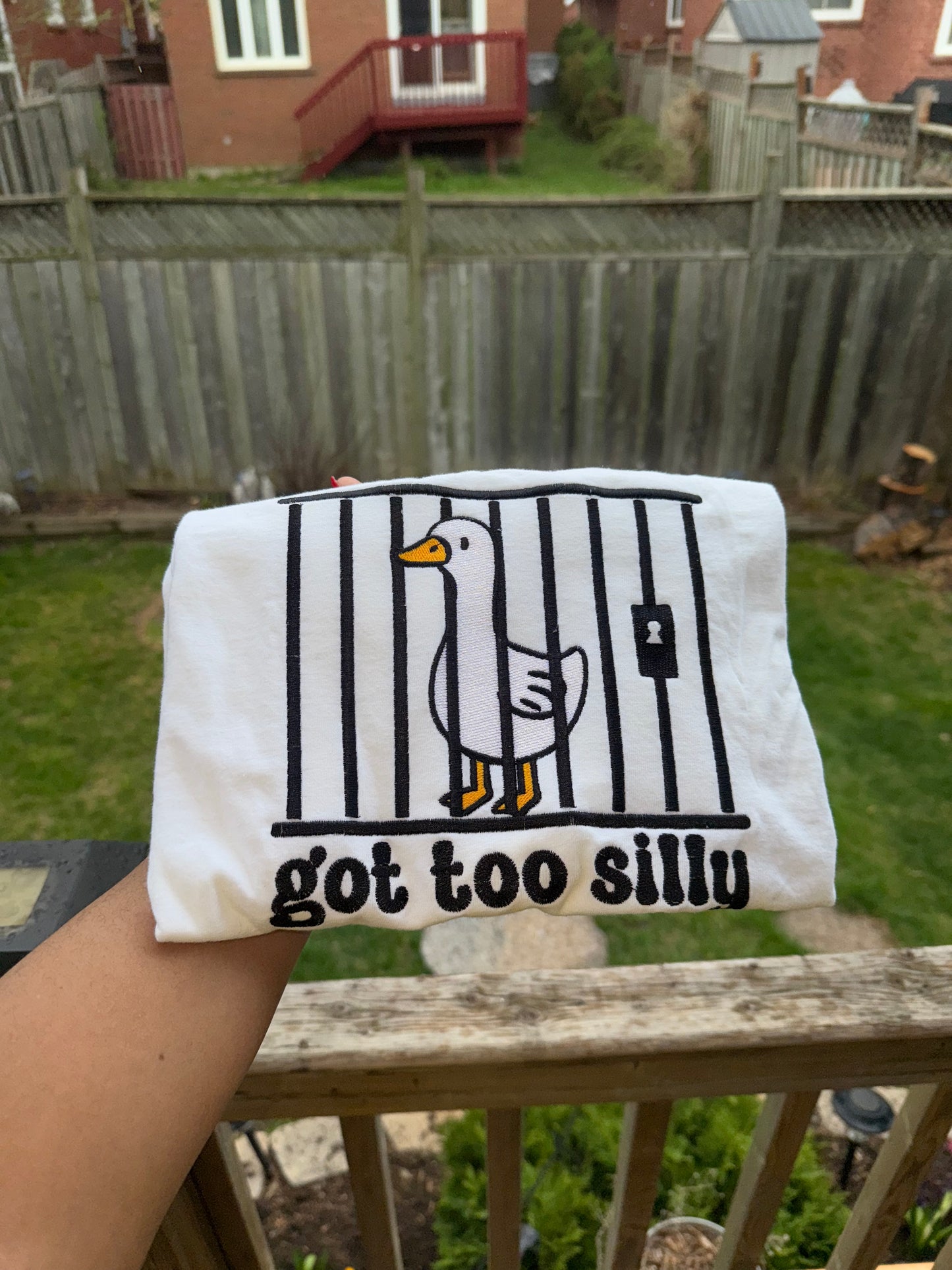Gott too silly - unisex t shirt, meme t shirt, funny t shirt, silly goose