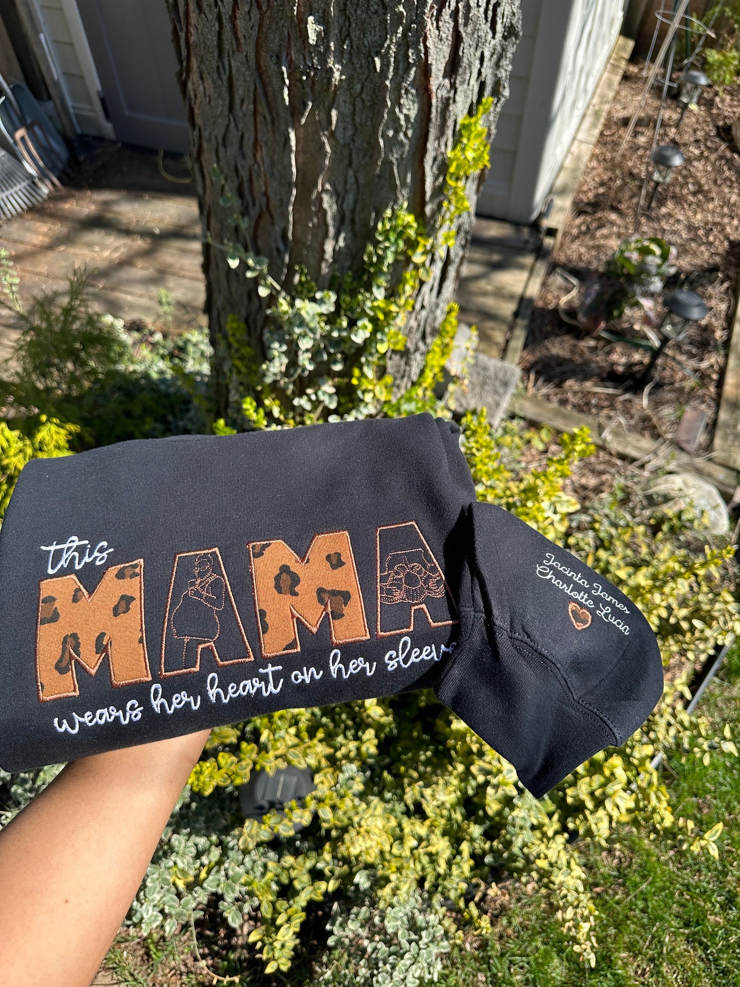Embroidered Mama Sweatshirt, Mama Sweatshirt, Mothers Day Gift, Cool Mom, First Mothers Day Gift, New Mom Gift, Mama sweater, Embroidery