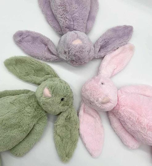 Personalized Plush Bunny Rabbit,Embroidered Bunny Rabbit,Monogrammed Bunny,Bunny Soft Plush Toy,Newborn Baby Gifts,Gift for kids boys girls
