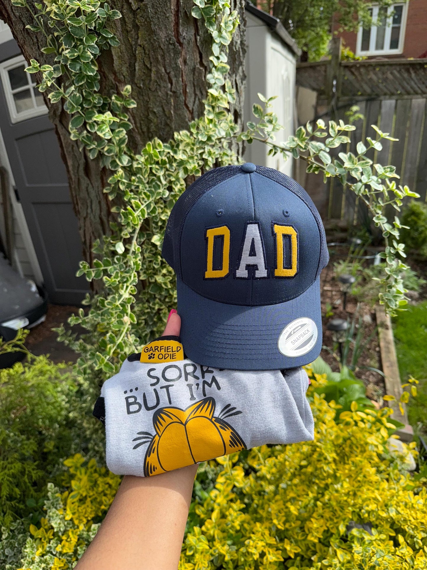 Personalized Dad Trucker Hat with Baby Onesie, Custom Fathers Day Gift, New Dad Gift, Gift for Husband, Dad Birthday Gift,Papa Cap