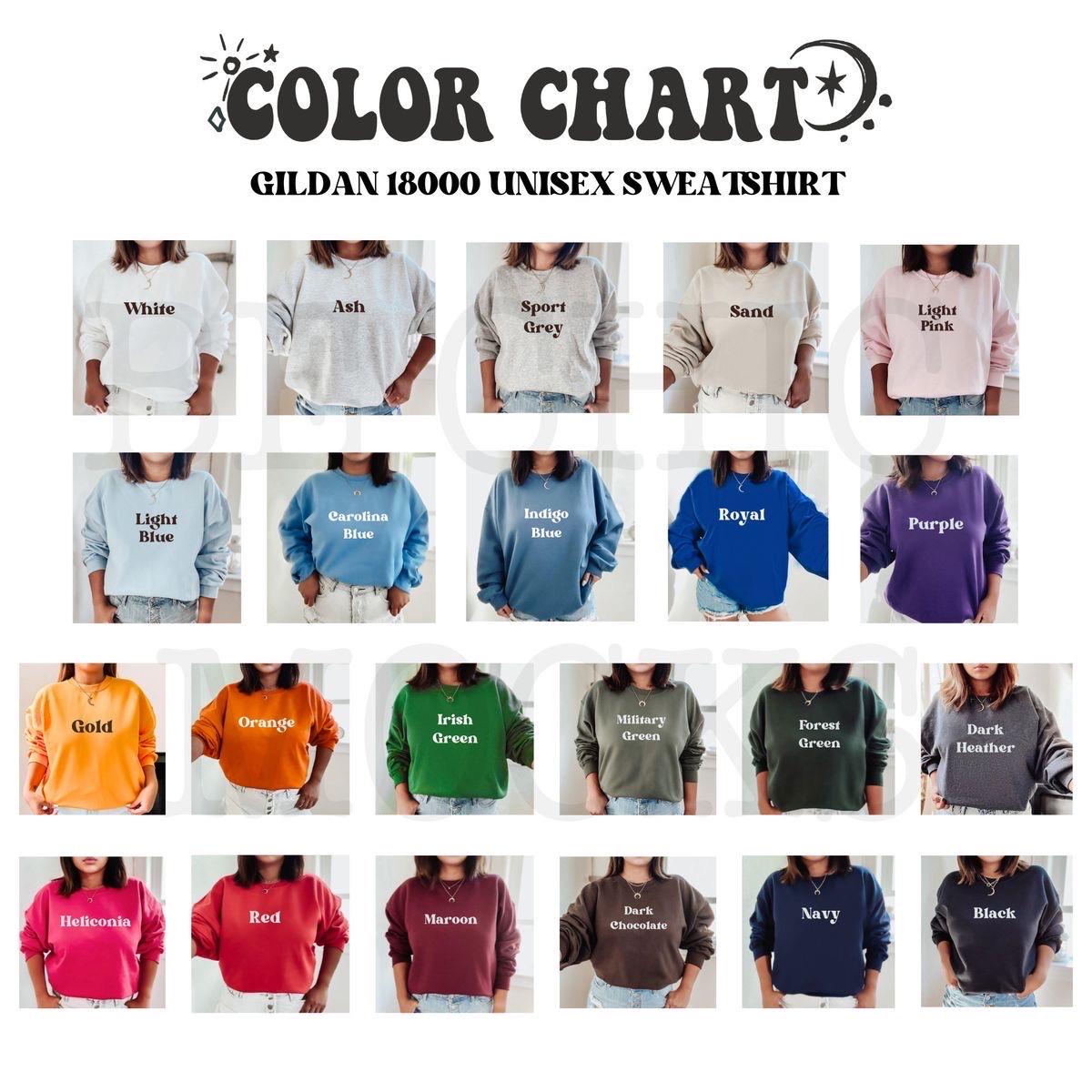 EMBROIDERED| Father Day Sweatshirt, Dad Hoodie - Personalized Gifts for Dad from Daughter or Son with Outline Portrait Photo Initial Sleeve