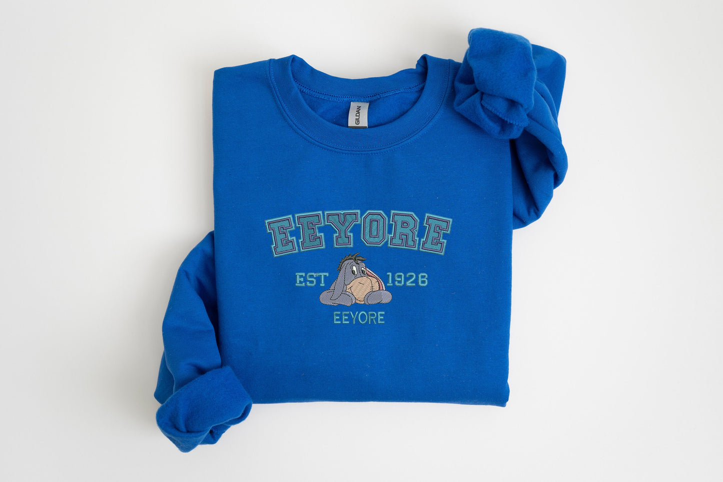 Embroidered  Eeyore Sweatshirt