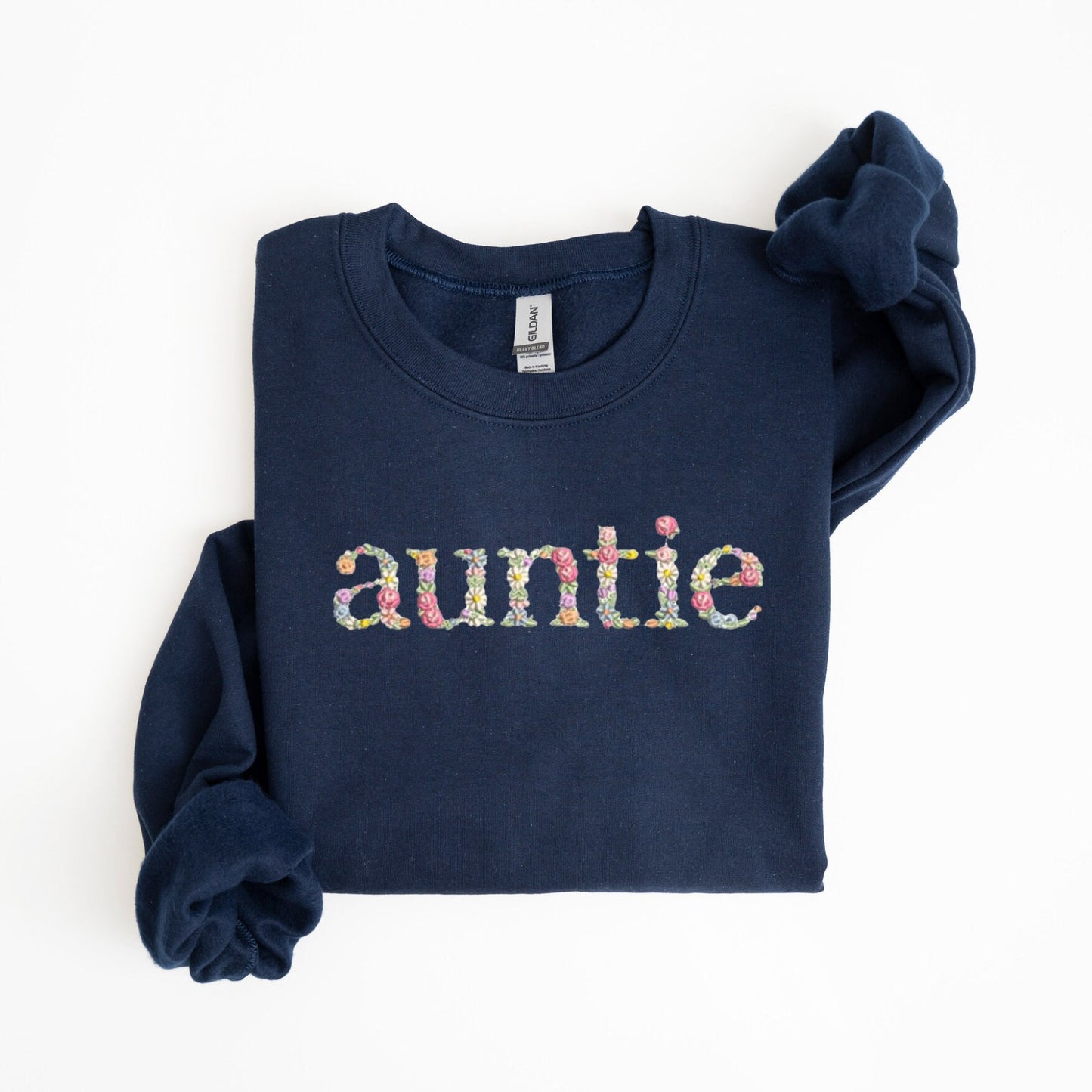 Floral Auntie Sweatshirt