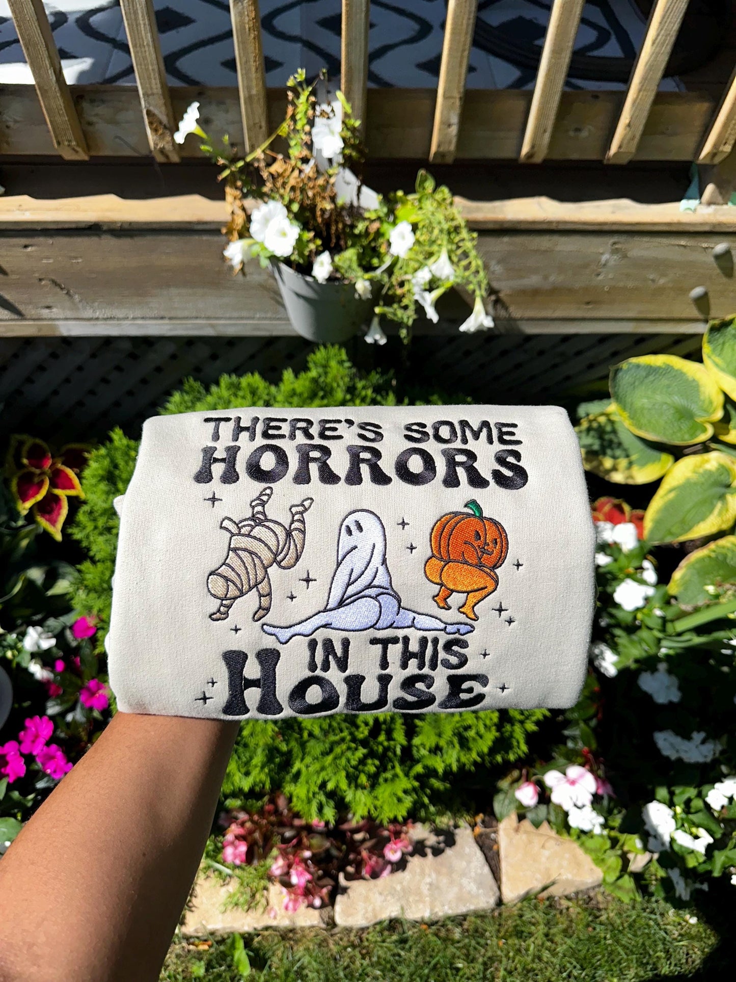 EMBROIDERED Horrors In This House