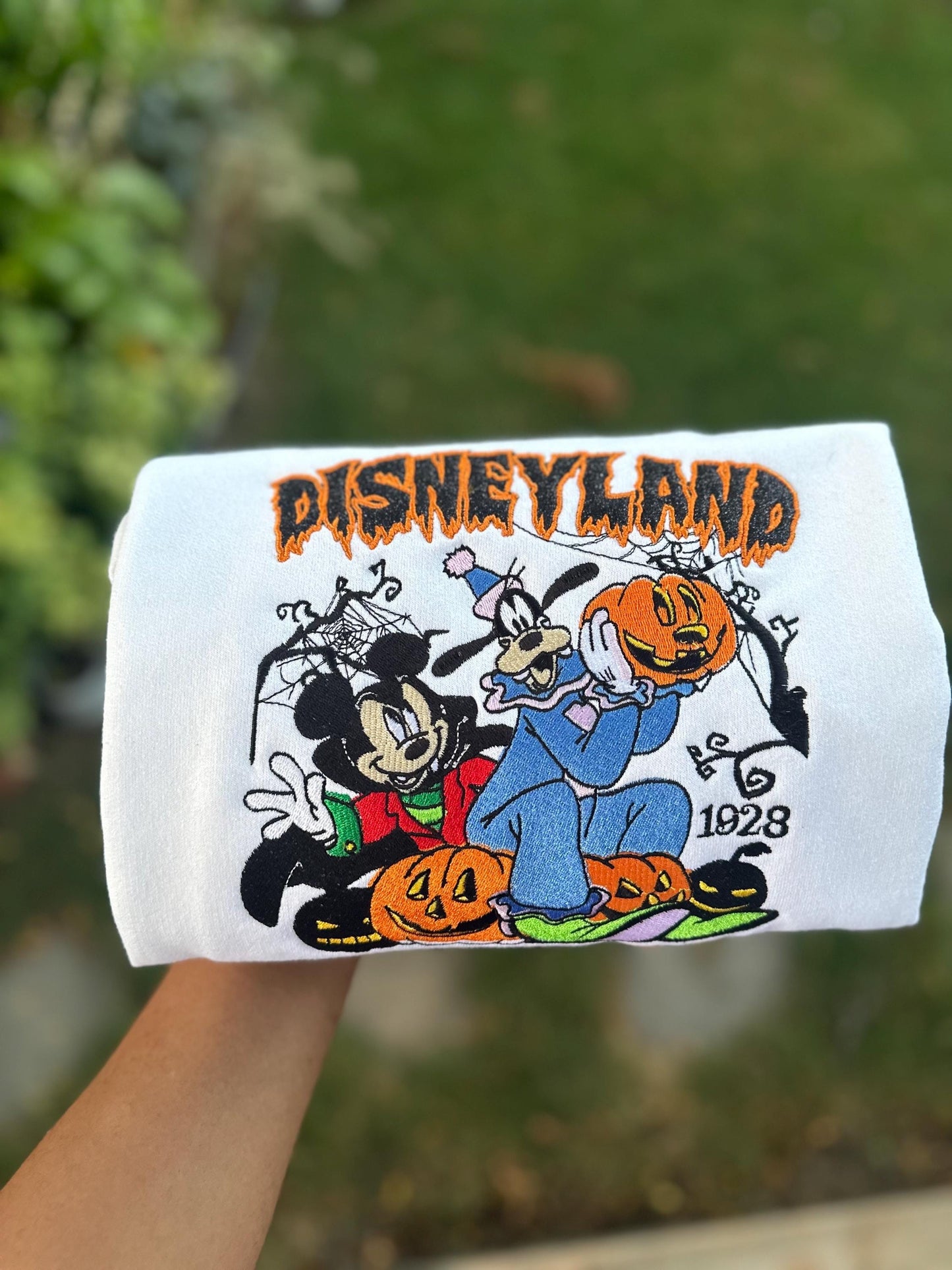 Embroidered Disney Land Halloween