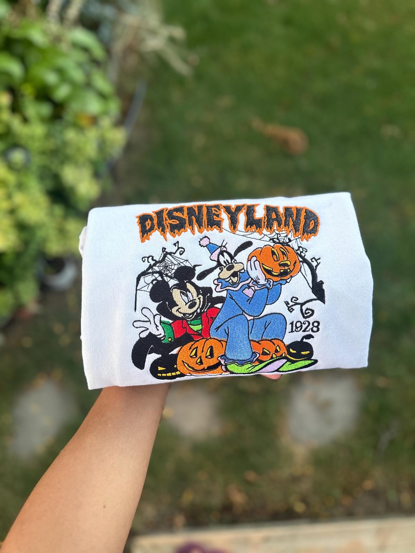 Embroidered Disney Land Halloween