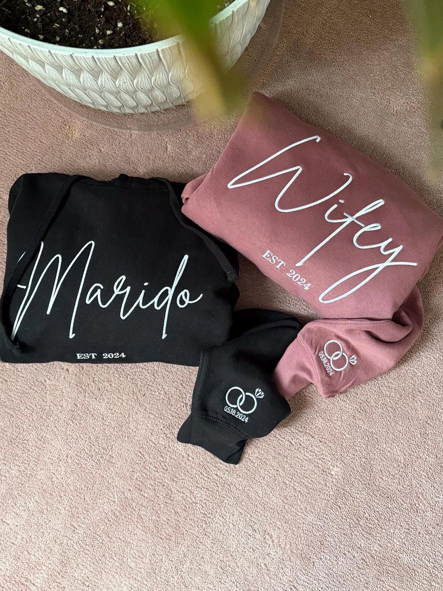 Wifey Sweatshirt, Bridal Shower Gift, Engagement Gift, Gift for Bride, Wedding Gift  Bestseller
